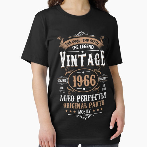 60th Birthday Vintage 1966 Man Myth Legend Retro Birthday Gift by FernaRoje