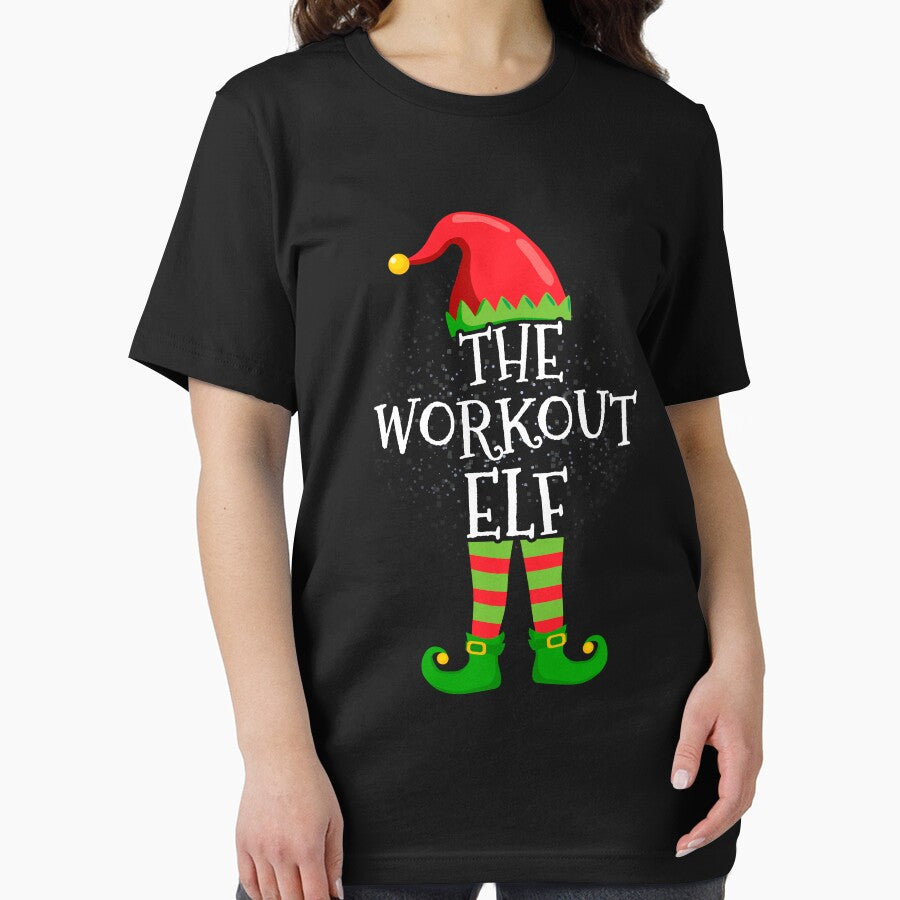 Workout Elf Family Matching Christmas Group by CosmoKitsch