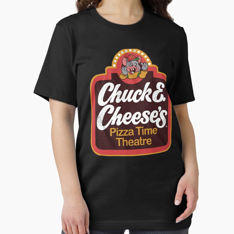 Chuck-E-Cheeses-Pizza-TIME-Theater-T-Shirt by BlankenbeOdette