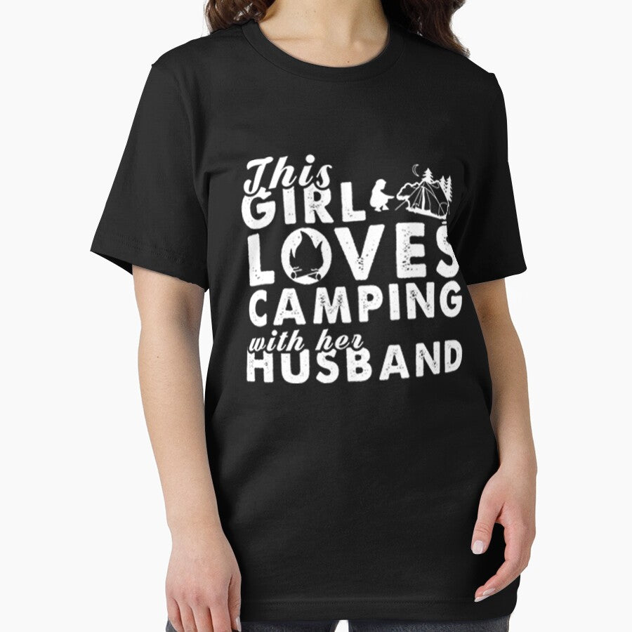 This girl loves camping with her husband by DR-STORE