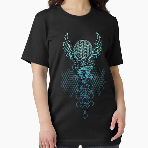 Abstract Sacred Geometry Flower of Life by Bluepress