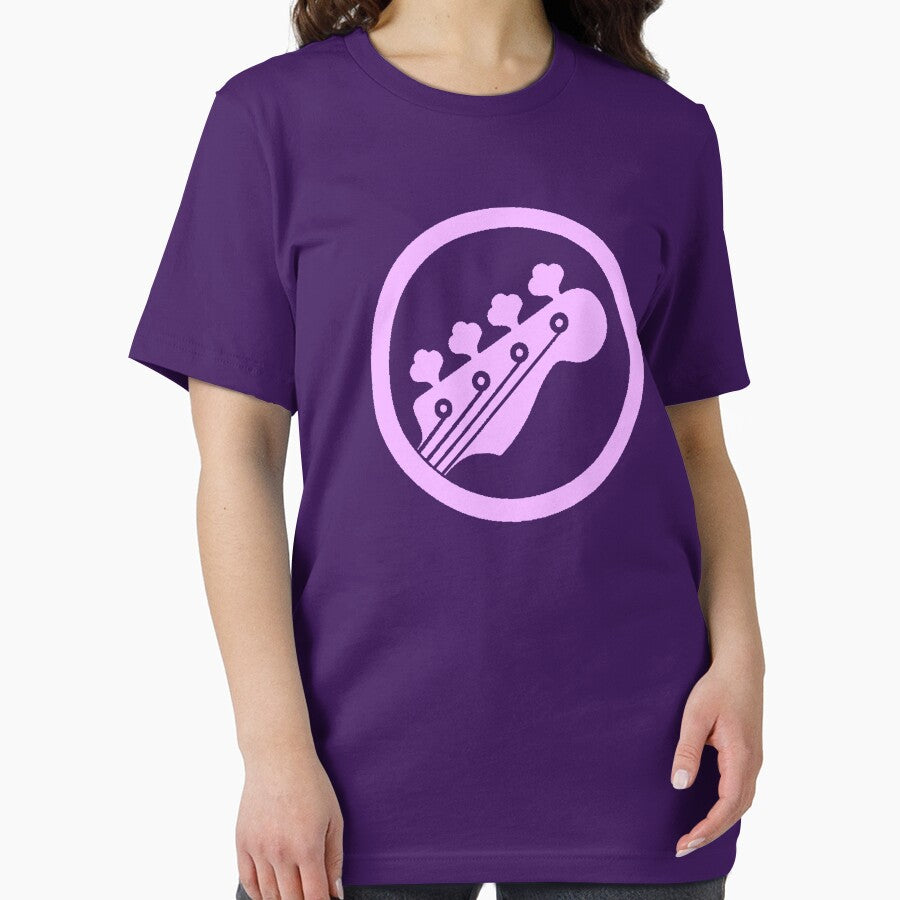 Bass Headstock Bass Guitar Lilac by Ukulaliens