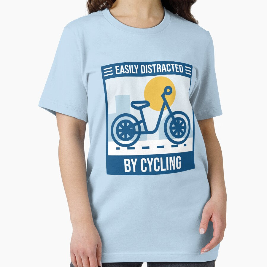 Easily Distracted By Cycling by DesignbyAACreations
