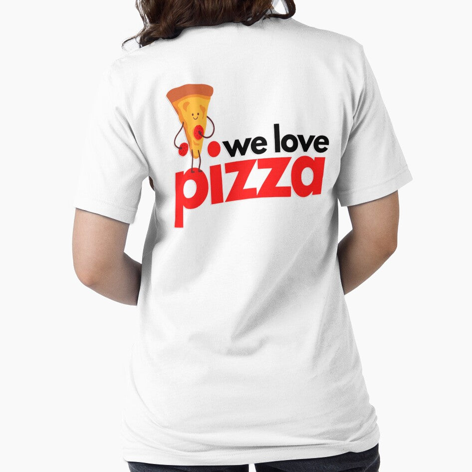 We Love Pizza Cute Kawaii Slice by Naershop