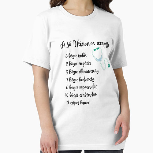 A jó Háziorvos receptje - The Recipe of a Great Family Doctor – Hungarian GP Appreciation Design by EmeraldeaDesign