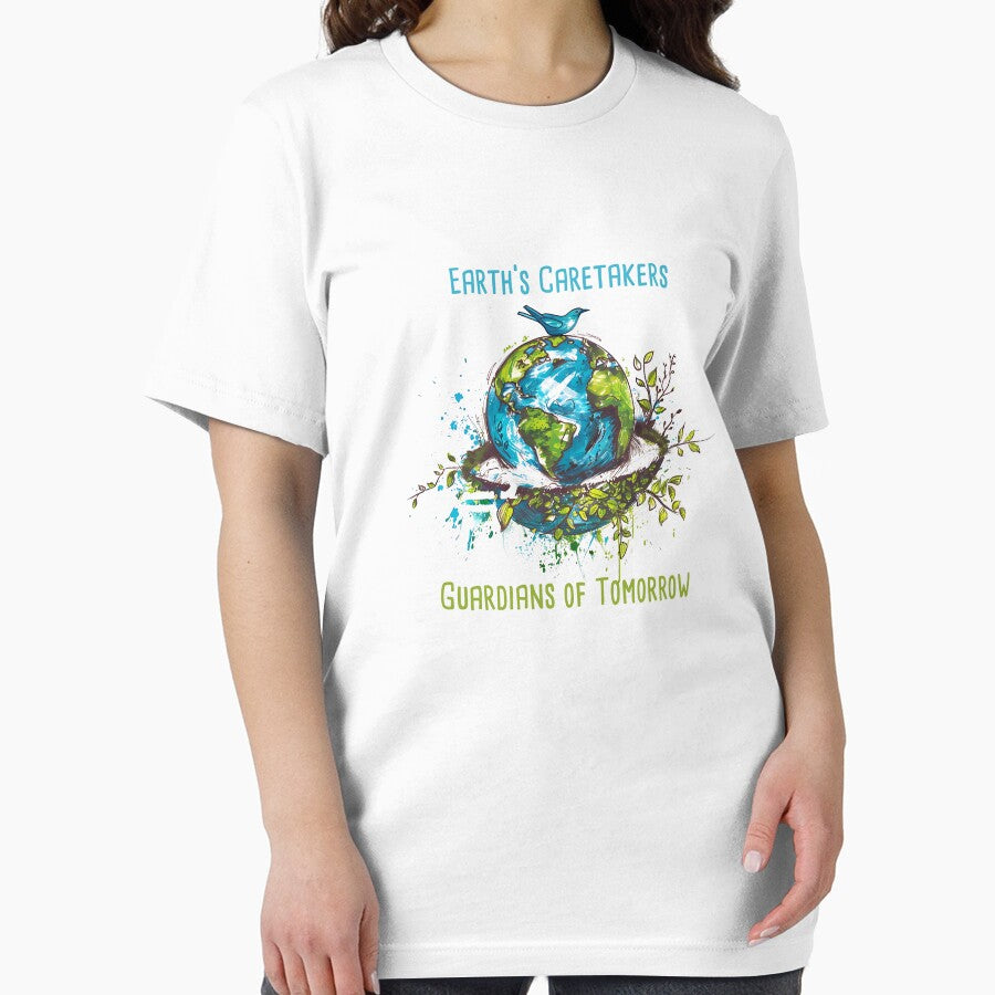 Earth's Caretakers, Guardians of Tomorrow Environmental Protection Positive Slogan by FemiBiutti