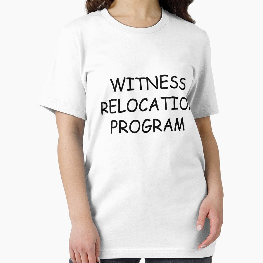 THE SIMPSONS INSPIRED WITNESS RELOCATION PROGRAM SHIRT by Emile Roy