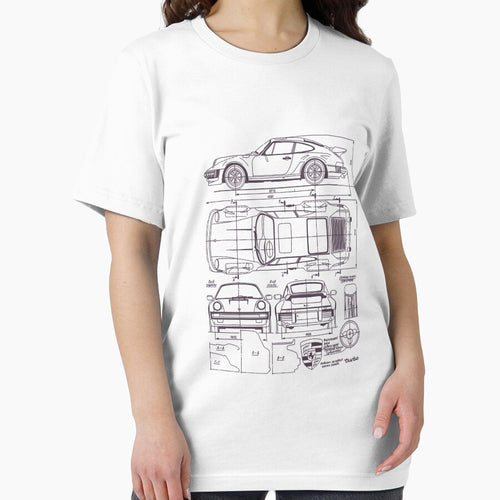 911 930 Blueprint turbo Classic vintage by PeterwRamseth