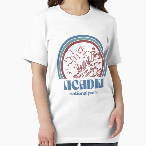 Acadia National Park Retro Vintage Style Outdoor Hiking by Gennadim