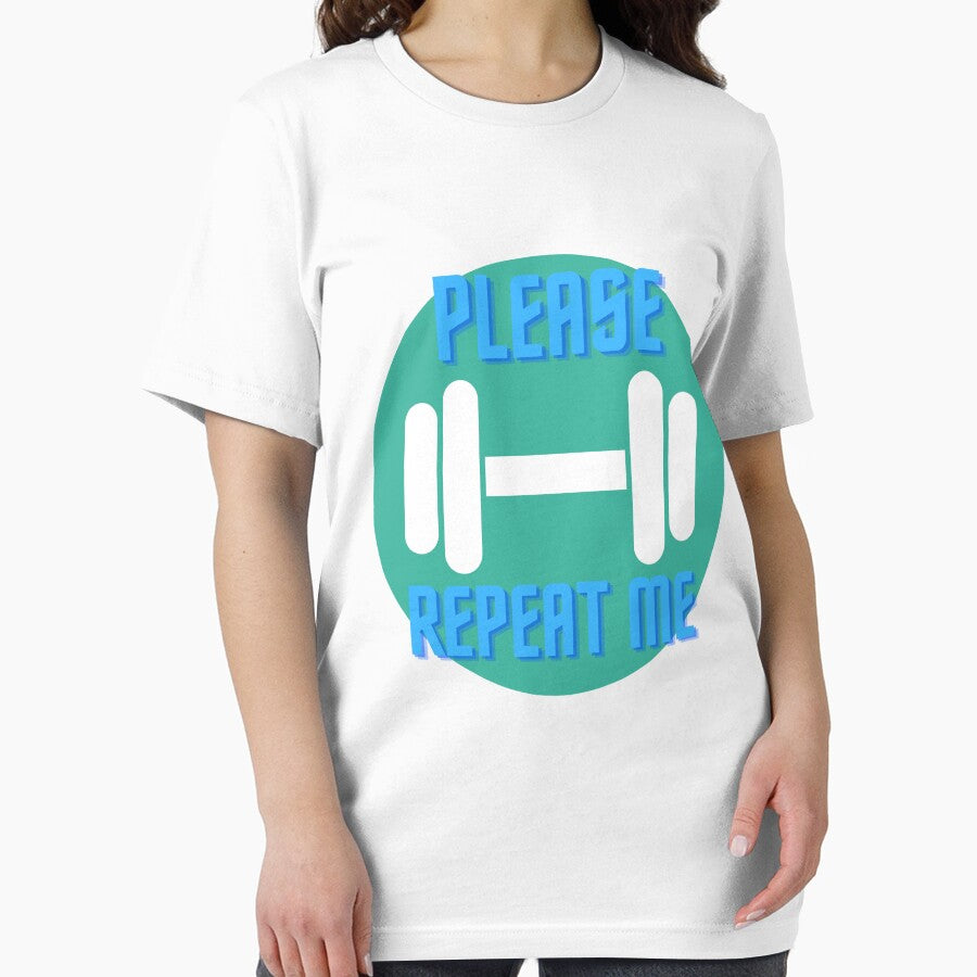 Please repeat me. Workout and Gym by GrafDot