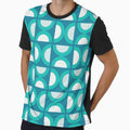 Geometric Play Green Tones by mirimo