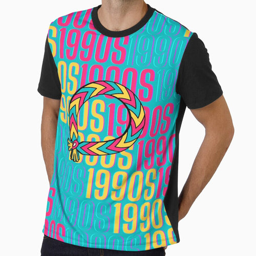 1990s retro design 24 - OG Blue Background by PunjabanJatti