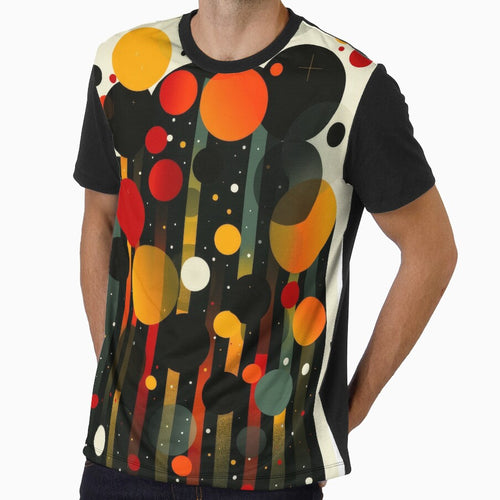 Abstract Colorful Circles in Space by ML-Media