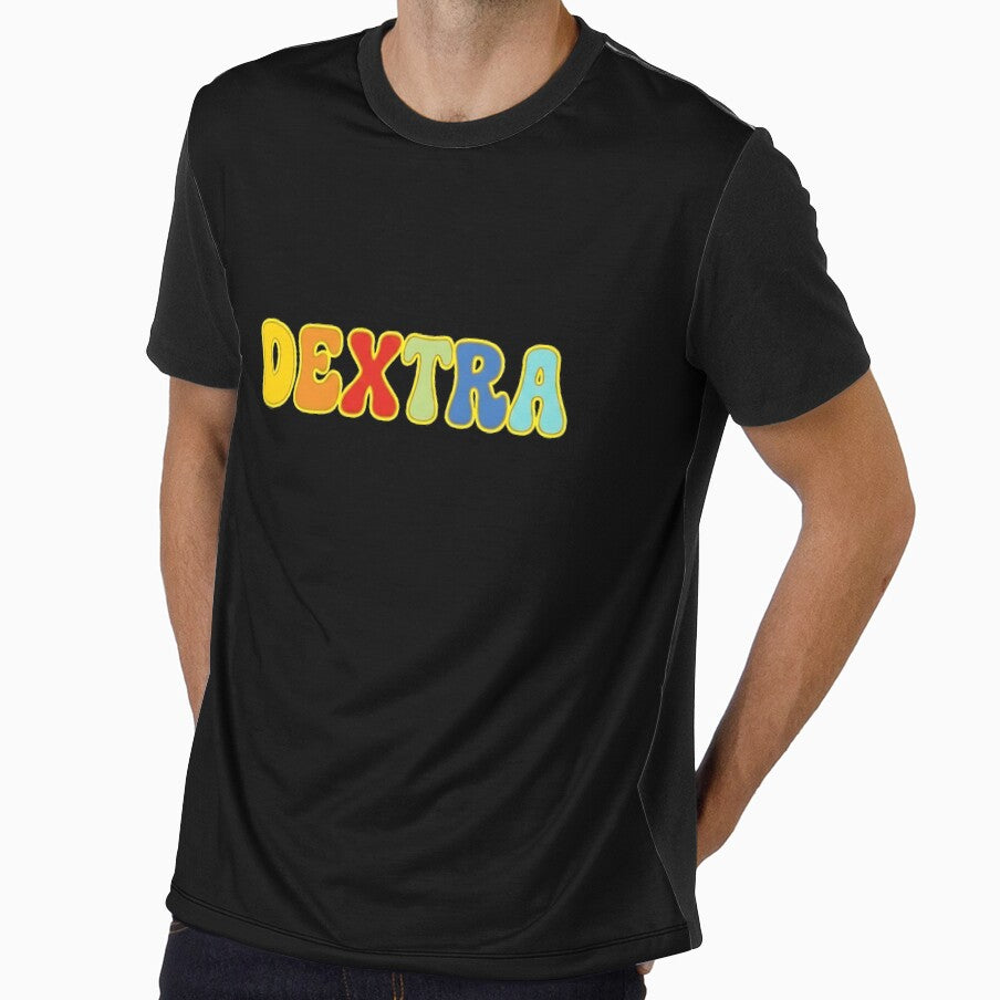 ❤️ Dextra Personalized Name Wavy Retro Shirt, Coffee Mug, Sticker Gift by HelixPedia