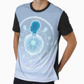 Spiritual Tech Meditation Icon Art by IntelliMindDesigns