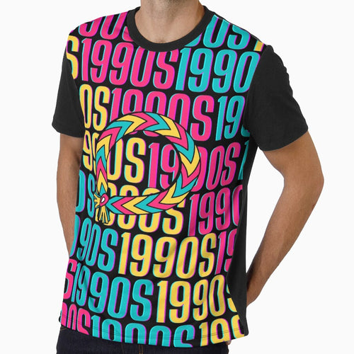 1990s retro design 24 - Black Background by PunjabanJatti