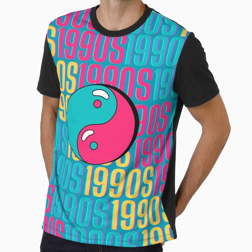 1990s retro design 31 - Teal Background by PunjabanJatti