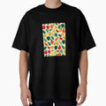 Colourful Tropical Fruit Pattern with Retro Pop Style by Monascreativeempire