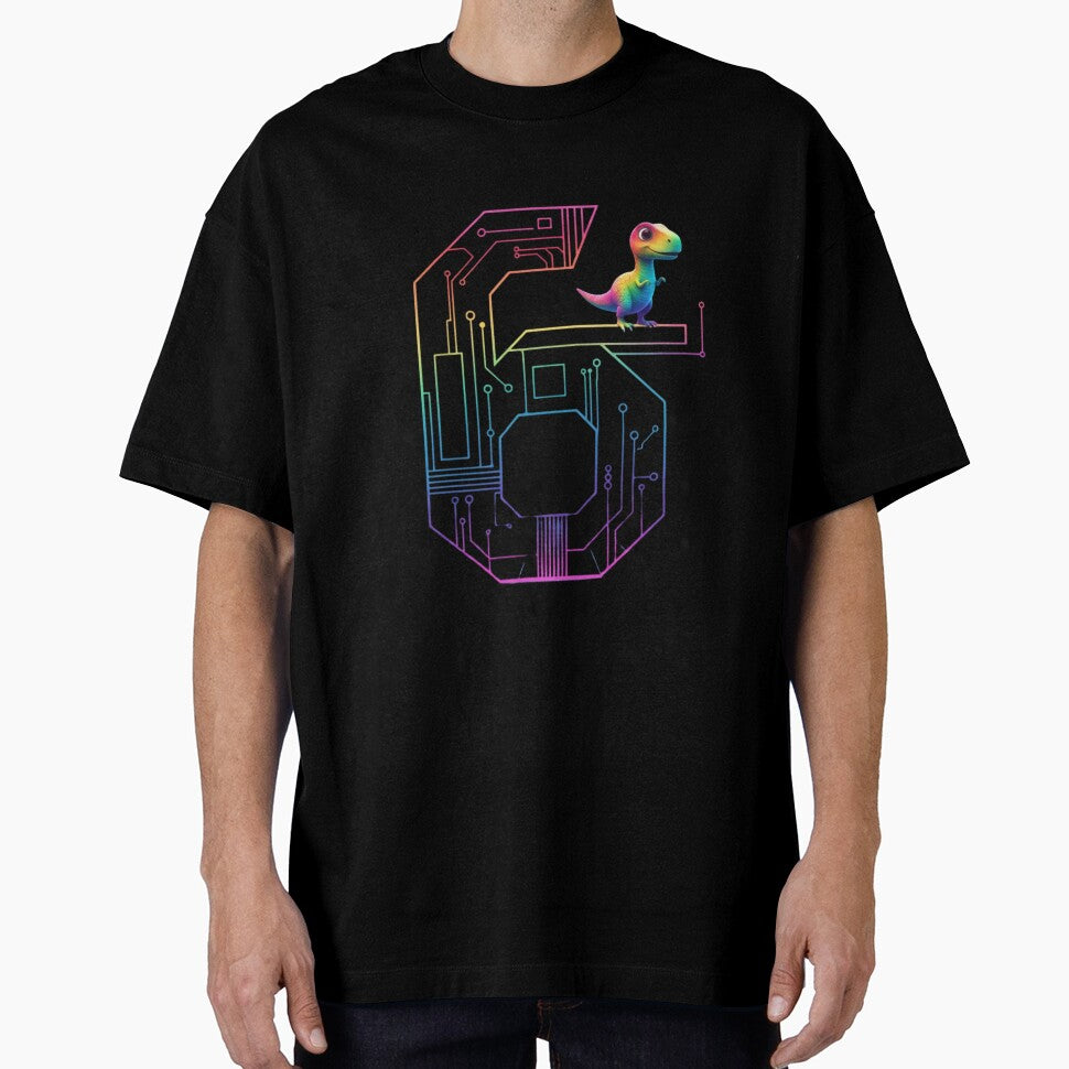 Neon number 6 by Mattigiov