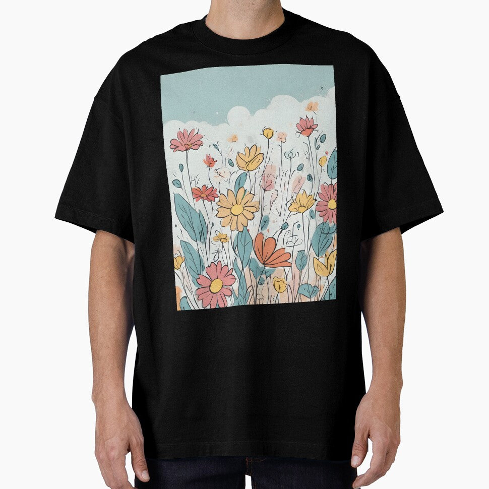Simple line wildflowers by PrettyGirl Gallery