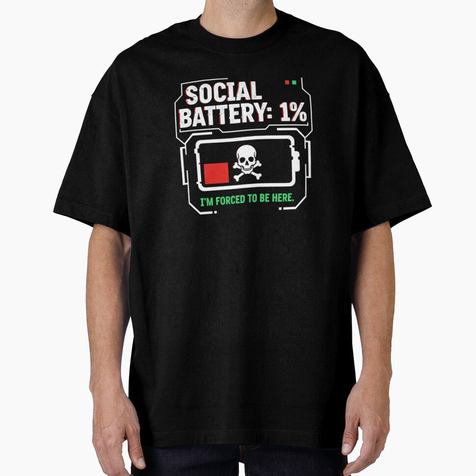 Social battery 1% by Nguyensgoodies