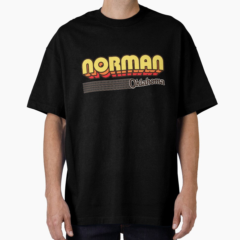 Norman, Oklahoma | Retro Stripes by retroready