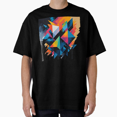 Abstract Geometric Shapes – Modern Forms with Gradients & Playful by catcurio