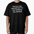 Funny "Not Sharing My Nachos" Design for Food Lovers by Victor Shadehorn