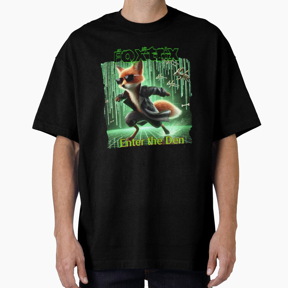 The Foxtrix – Enter the Den | Matrix-Inspired Fox Design by MTeesGA