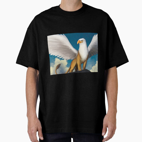 A Mighty Griffin standing on a cliff by Aktio  Design