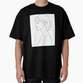 Minimalist Line Art Profile of a Woman by ARkiveCreative