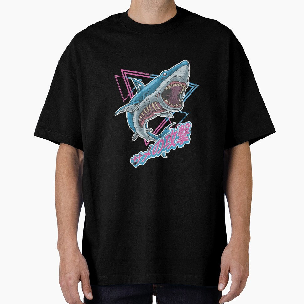 Zombie Shark Attack Vintage 80s by BundlerVq