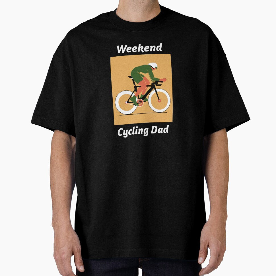 Weekend Cycling Dad - Dad Cycling by GreyTee