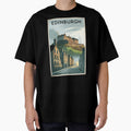 Edinburgh Vintage Travel Poster by TravelerRat