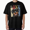 I Love My Rottweiler Vintage Retro Dog Mom Dad Pet Lover by JeffreyShultz