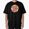 Good Vibes Only (Pink on Yellow) by RanRanDesigns