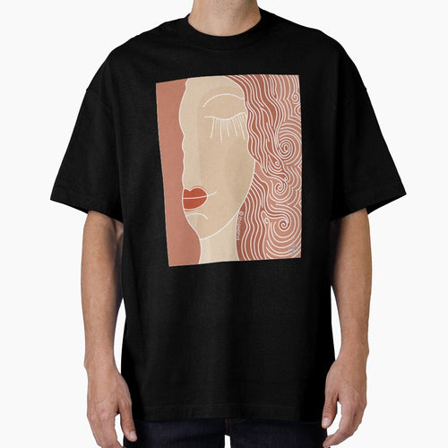 Abstract portrait Golden Tears, Gustav Klimt by IDIONOTUS