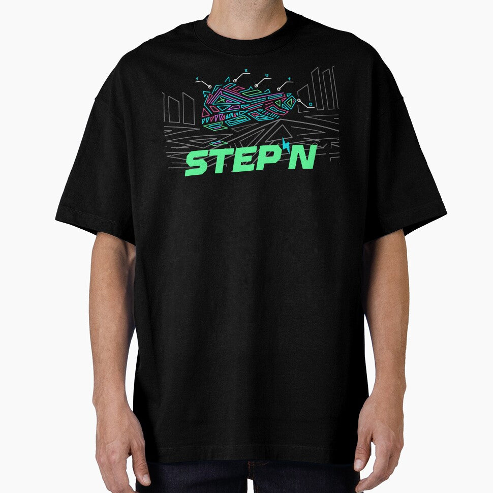 STEPN Logo - Move to Earn | Trending Crypto | Green Metaverse | Green Satoshi Token by EngineersArt