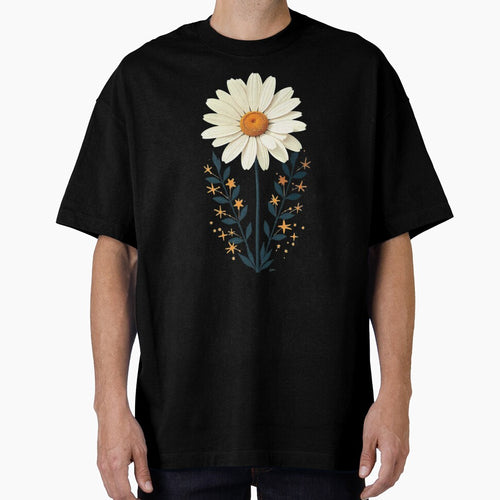 60s daisy design retro flower classic tshirt by anandsiva2703
