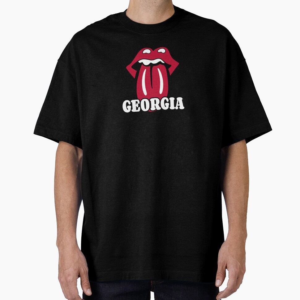 Georgia Lips with Tongue by NicholasForbes