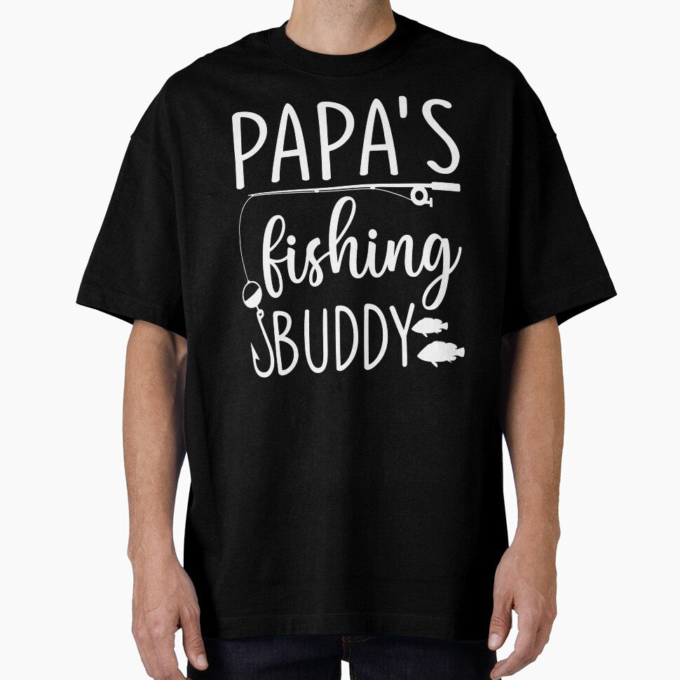 Funny Father's Day Gift - Papa's Fishing Buddy by SunsetGloww