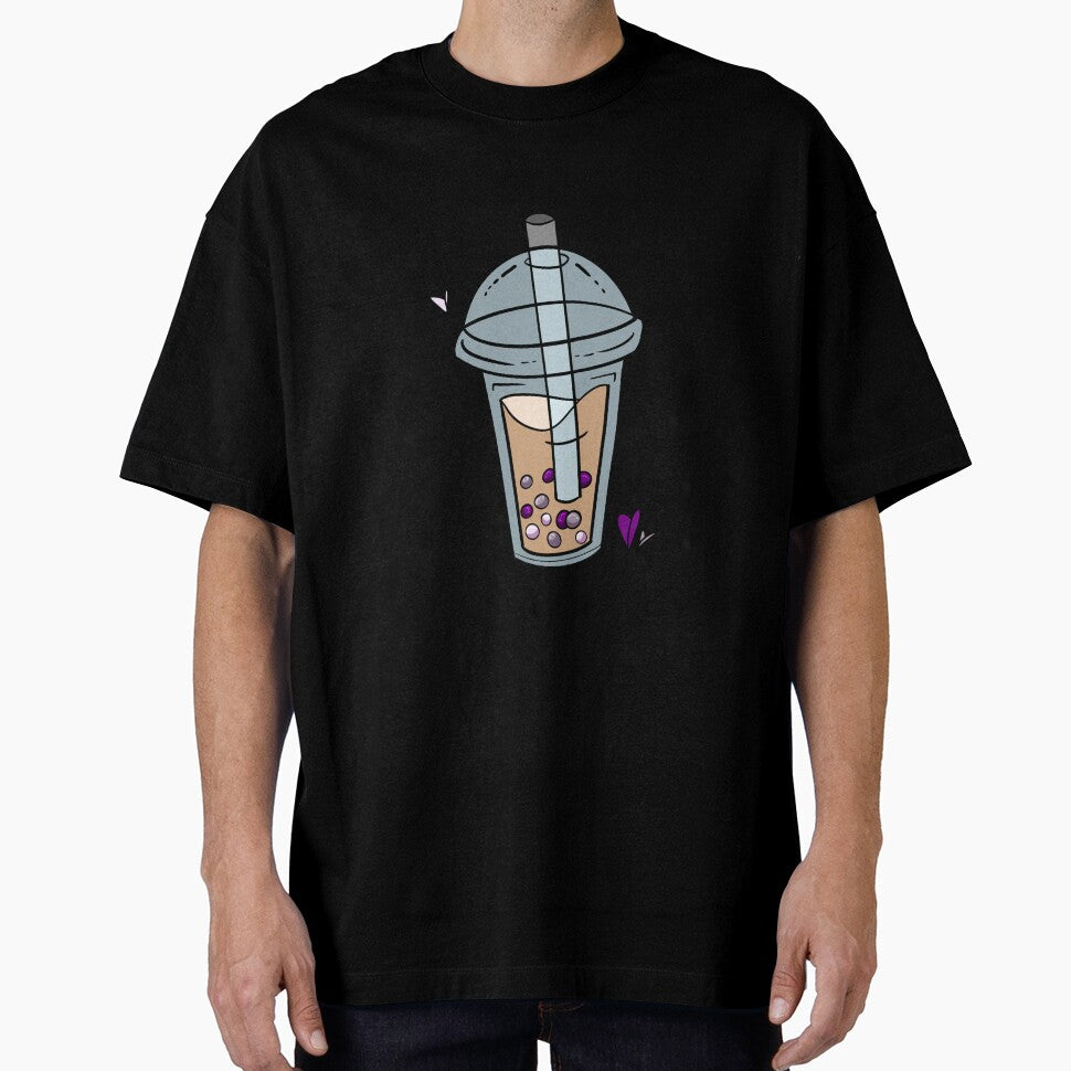Graysexual Pride Bubble Tea by CJ Vanderbeek