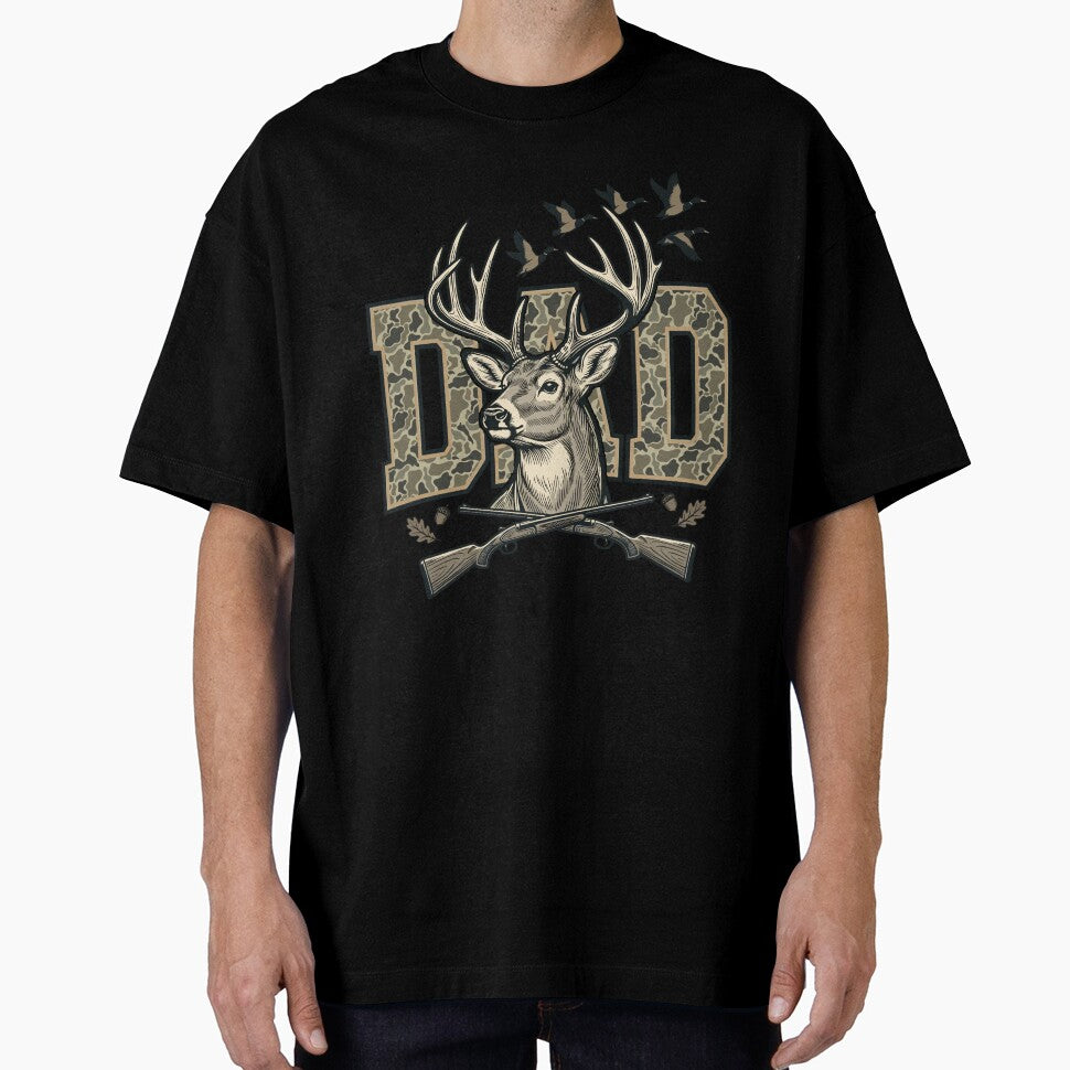 Hunting Dad Deer Duck Hunter Father's Day Gift by KroghDs
