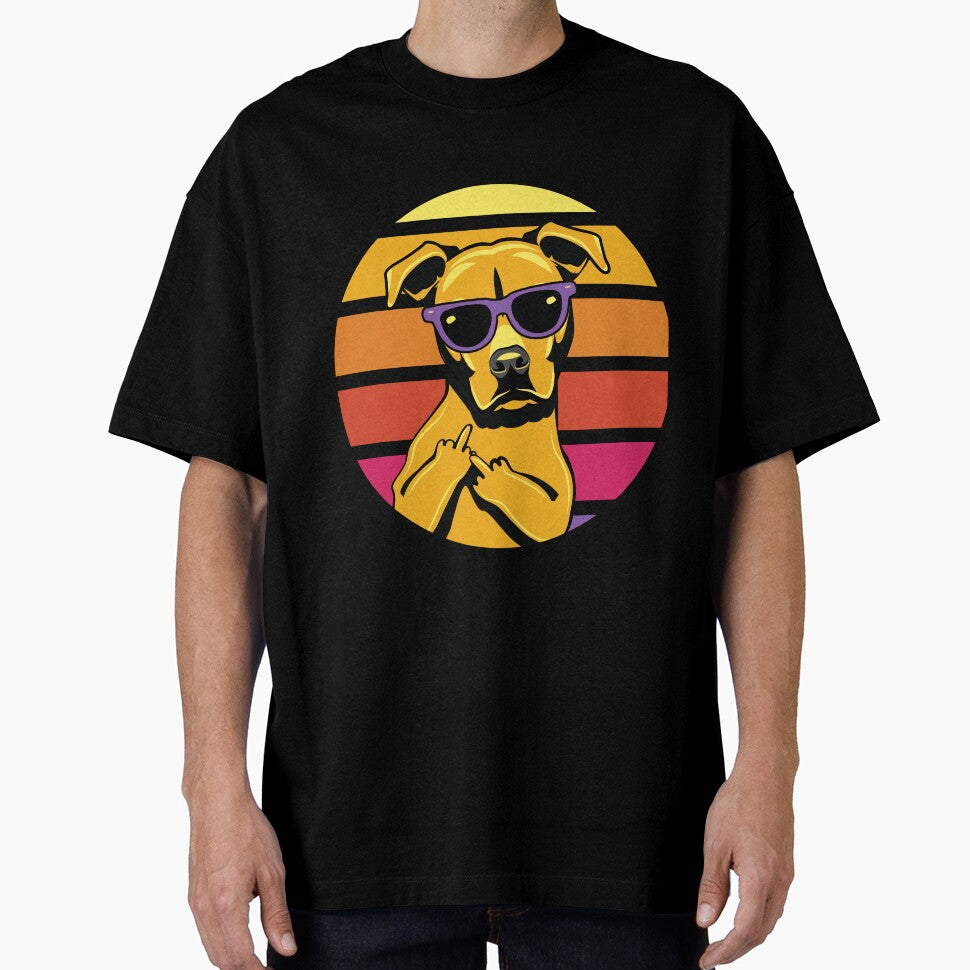 Pitbull Lovers Vintage Retro Dog by MamaNeeaDesigns