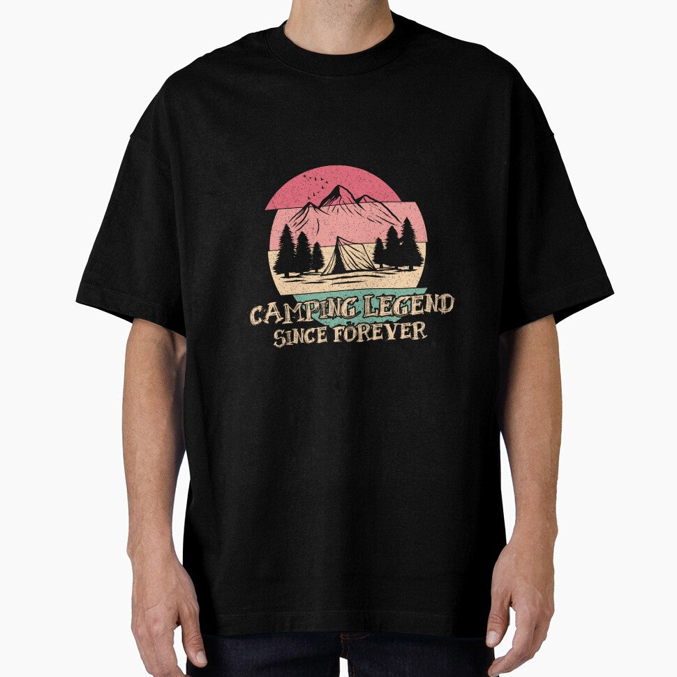 Camping Legend Since Forever by lunacarter
