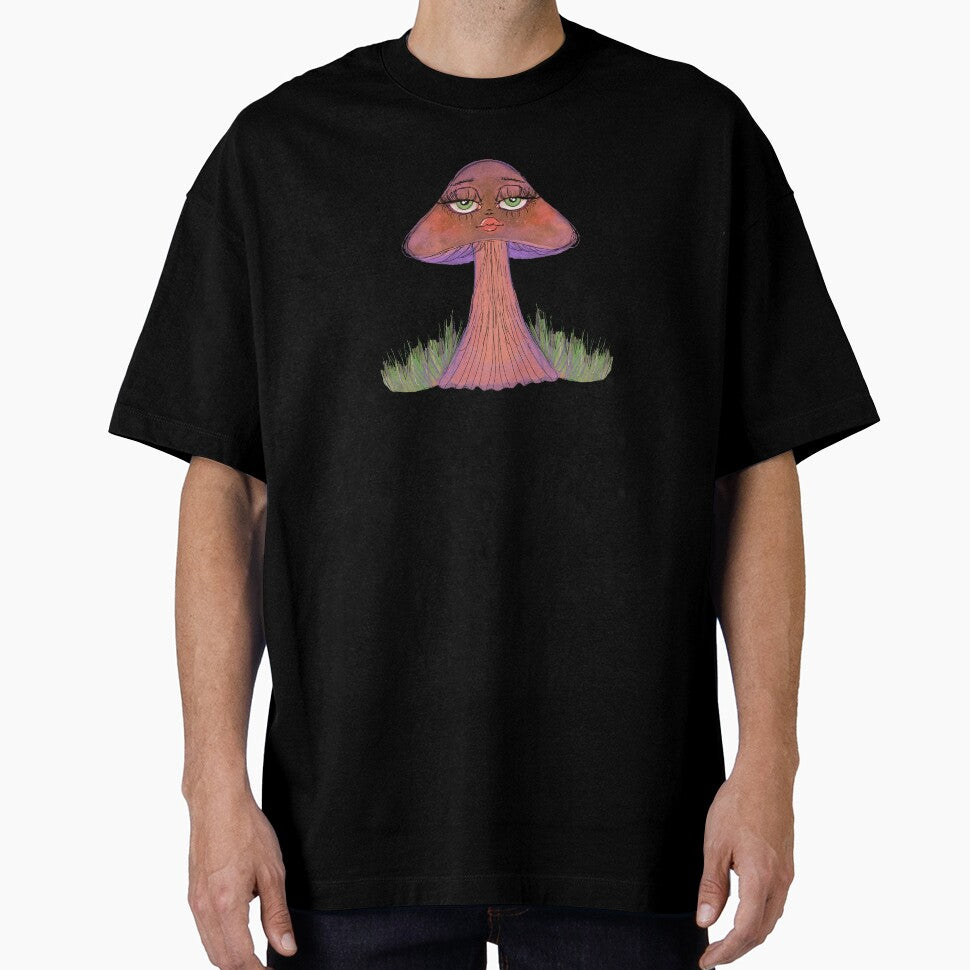 Psychedelic Mushroom Face by Wicked Creationz