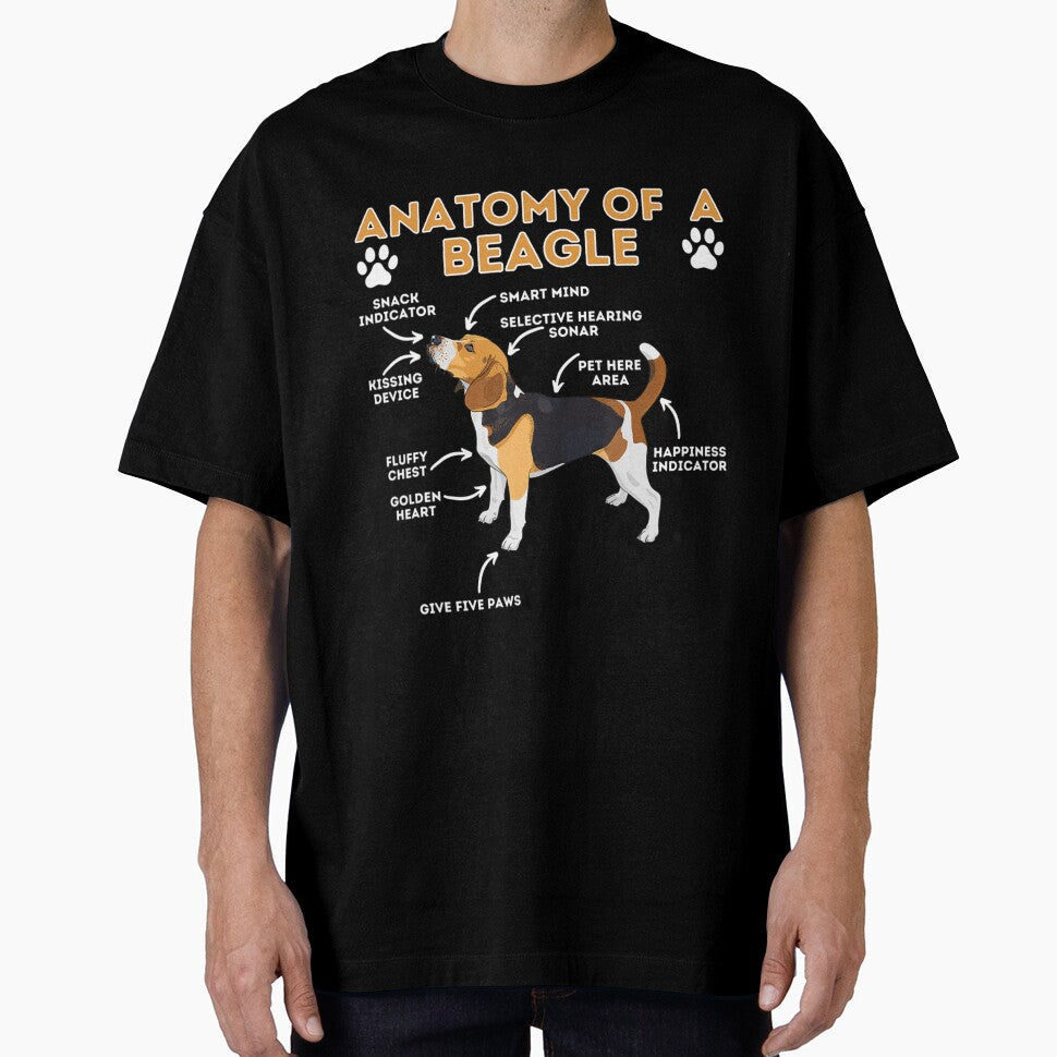 Anatomy Of A Beagle   Funny Beagle Dog Lover Pet Owner by alifehcmc