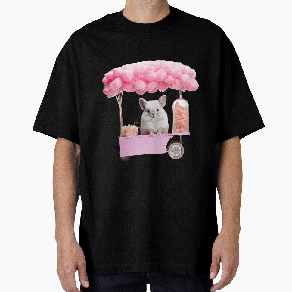 Chinchilla Cotton Candy Vendor by yourfavdraw
