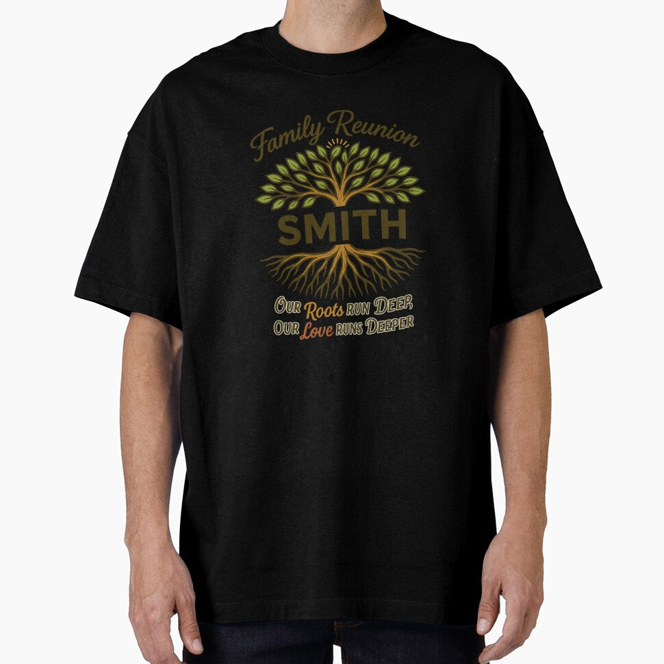 Family Reunion Tree of Life T-Shirt – Roots and Love Design by DailyDrivesct