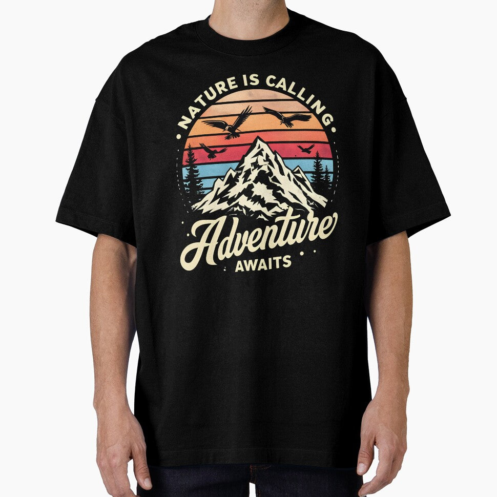 Retro Vintage Mountain Adventure by SpeakingPrint2